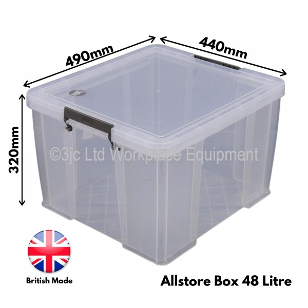 Allstore Plastic Storage Box Size 29 (48 Litre) 3JC